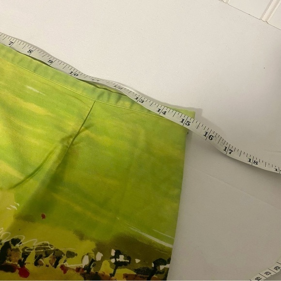 NYC Design Company Beautiful Autumn Colors Graphic Print Skirt 10P Beautiful - Picture 12 of 14